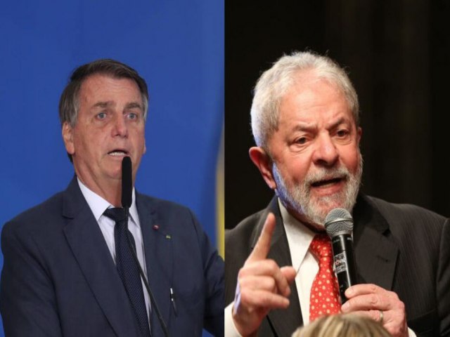Ipec: Lula tem 50% das intenes de voto; Bolsonaro, 43%