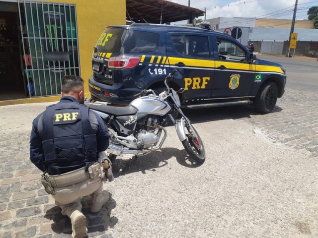 PRF recupera em poucas horas trs motocicletas roubadas no Rio Grande do Norte