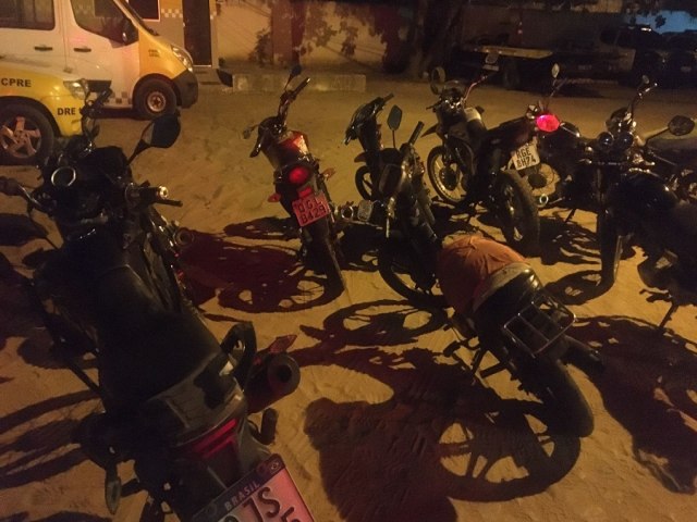 Trnsito CPRE deflagra Operao Sossego e apreende 23 motos com escapes barulhentos em Natal