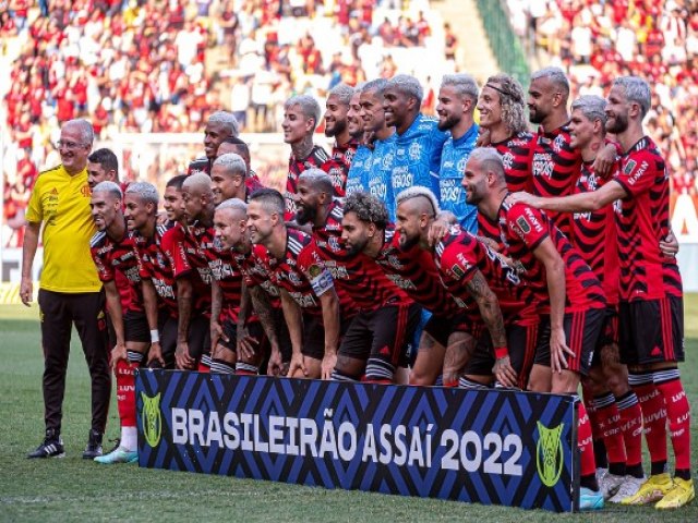 Ranking atualizado da CBF tem Flamengo na liderana e Palmeiras em segundo