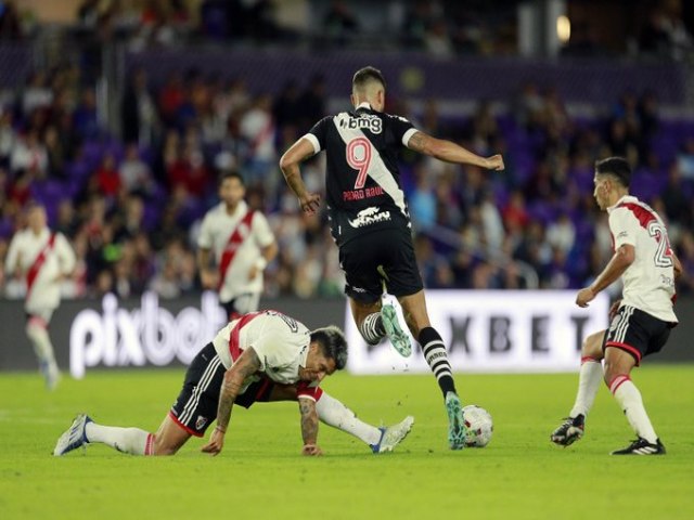 AMISTOSO: Vasco  dominado e perde do River Plate em estreia de Barbieri