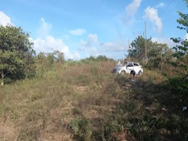Motorista Morre Aps Carro Capotar em BR no Interior do Rio Grande do Norte