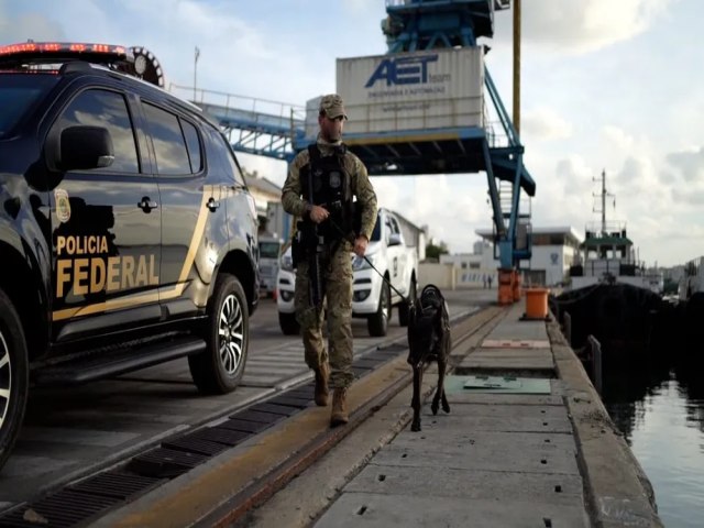 PF CUMPRE MANDADOS CONTRA GRUPO INVESTIGADO POR USAR PORTOS DO RN, BA E SP PARA TRFICO INTERNACIONAL DE DROGAS