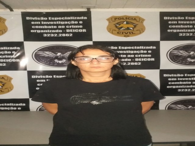 POLCIA CIVIL DO RN PRENDE MULHER FACCIONADA E FORAGIDA NA ZONA NORTE DE NATAL