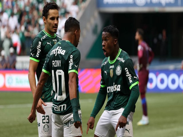 Palmeiras 4 x 0 gua Santa - Verdo repete 2022 e  bicampeo paulista