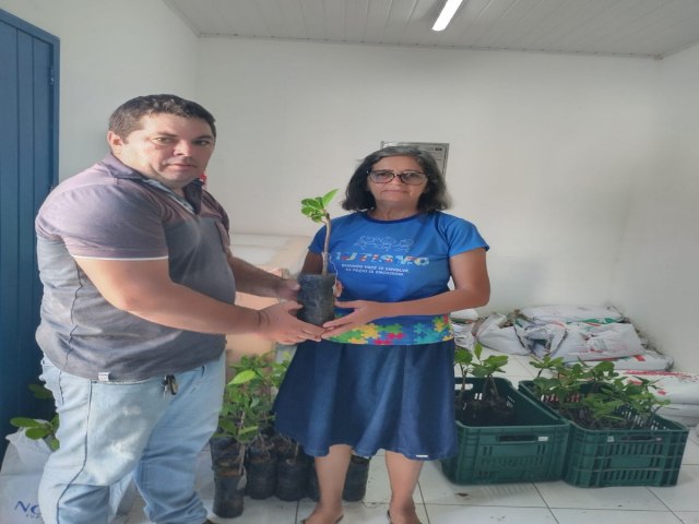 SO FRANCISCO OESTE/RN: prefeitura em parceria com Governo do Estado, beneficiam agricultores com 500 mudas de Cajueiro Ano Precoce