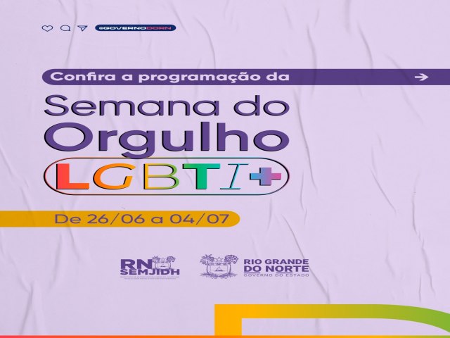 Semjidh lana Semana do Orgulho LGBTI+