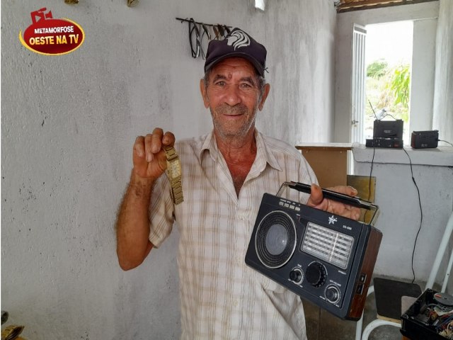 Chico de Miguel - Conserta Rdios e Relgio no Bairro Novo Horizonte. So Francisco do Oeste/RN