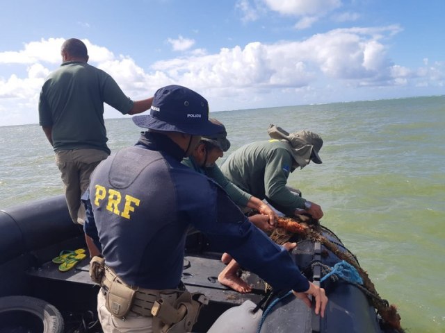 OPERAO DA PRF COM O IBAMA TERMINA COM 3 PRESOS POR PESCA ILEGAL NO RN, NA PB E NO PE