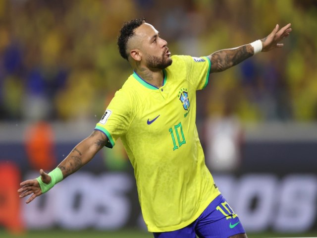 Neymar bate recorde em show da Seleo no Mangueiro