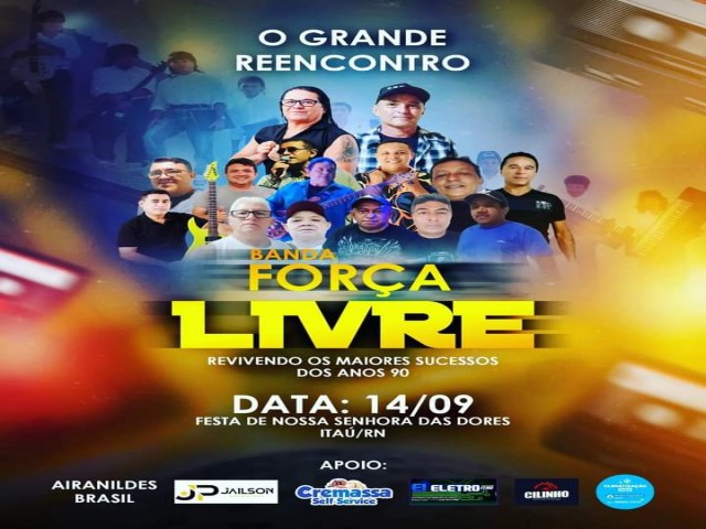 ITA/RN: Banda Fora Livre - O Grande Encontro - 14/09/2023  - Festa de Nossa Senhora Das Dores