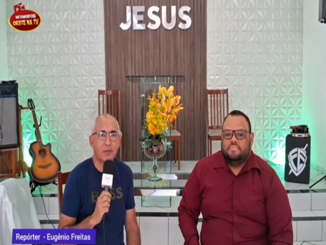 Pastor Yuri Monteiro - Igreja de Cristo - So Francisco do Oeste/RN.
