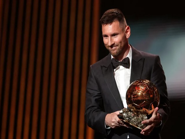 Bola de Ouro 2023: Messi ganha prmio pela oitava vez