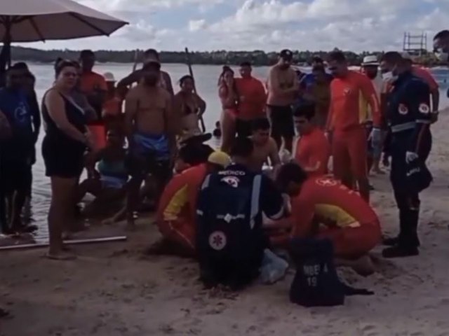 [VDEO] HOMEM MORRE AFOGADO NA LAGOA DE ALCAUZ DURANTE FERIADO