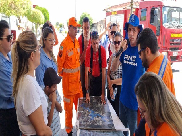 Treinamento de Emergncia na Barragem de Lucrcia refora compromisso do Estado com a Segurana Hdrica e com a populao do municpio