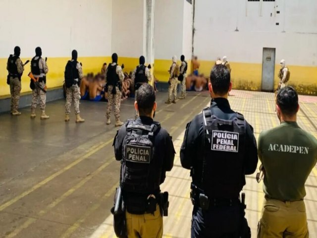 SEAP DEFLAGRA OPERAO MUTE E FISCALIZA USO DE CELULARES EM PENITENCIRIA DA GRANDE NATAL