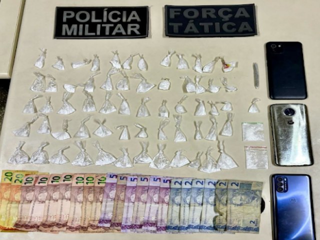 POLCIA MILITAR PRENDE TRIO COM DROGAS NO MUNICPIO DE CEAR MIRIM/RN