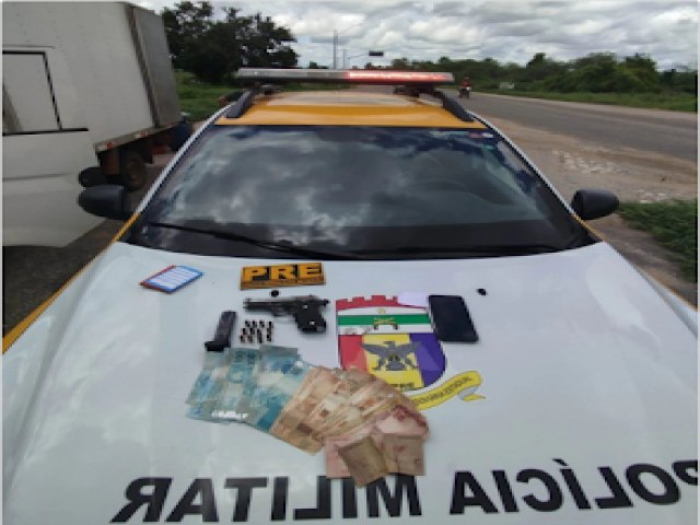 Motorista  Preso ao Tentar Subornar Policiais Rodovirios Estaduais com R$ 200 na RN-117, no Municpio de Encanto-RN