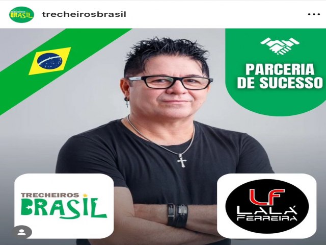 CANTOR POTIGUAR LALA FERREIRA EX MASTRUZ ASSINA COM GRANDE PRODUTORA NACIONAL TRECHEIROS BRASIL