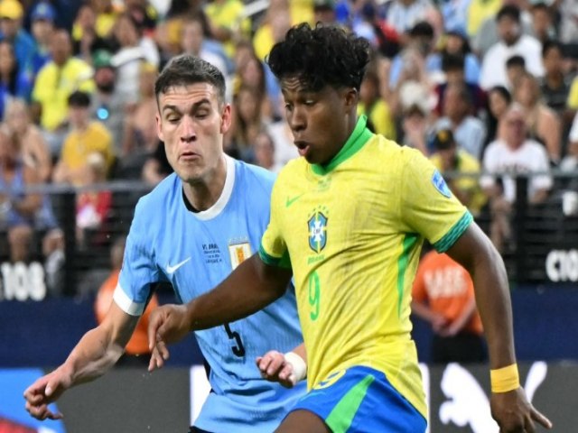 Uruguai 0 (4) x (2) 0 Brasil - Acabou o sonho brasileiro do 10 ttulo da Copa Amrica