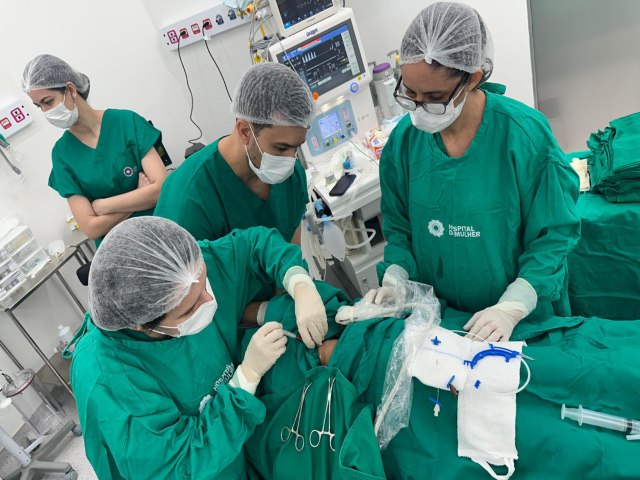 Hospital da Mulher de Mossor realiza primeira cirurgia desde a sua inaugurao