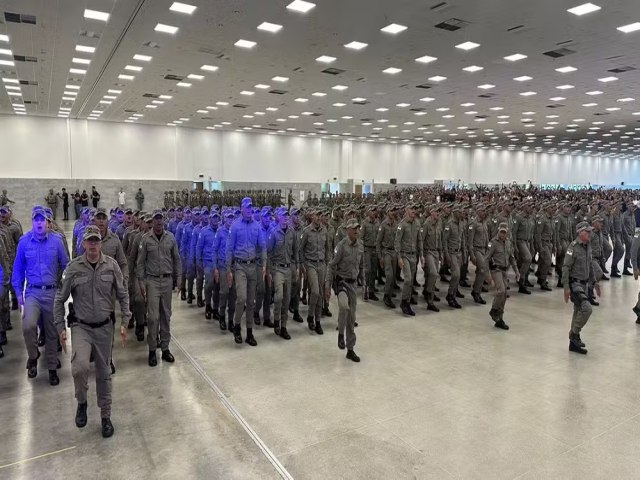 Policia Militar do Rio Grande do Norte empossa 1.079 novos soldados