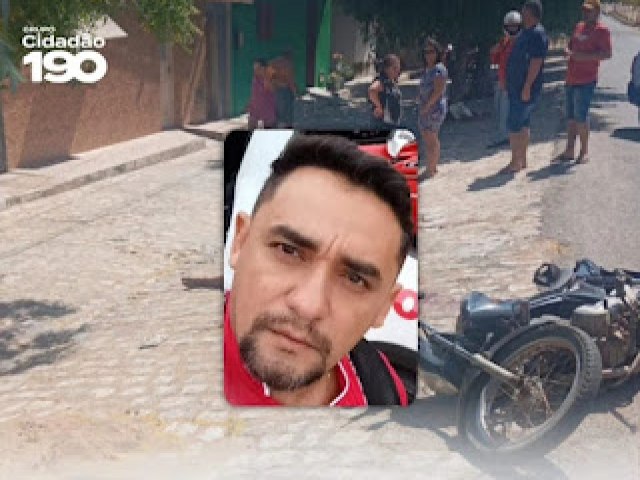 Homem  morto com golpes de faca em via pblica em Francisco Dantas RN