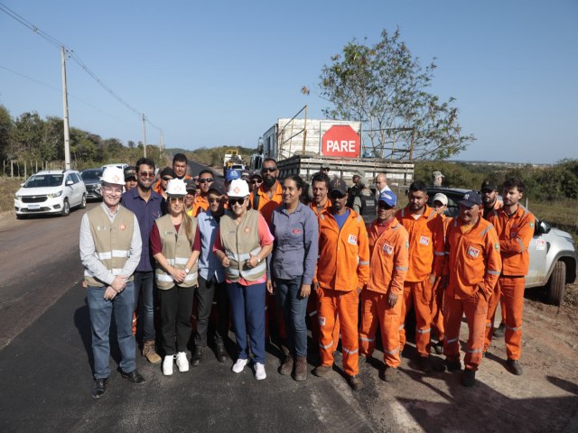 Governo do RN acompanha obras de recuperao da RN-003 entre Goianinha e Pipa