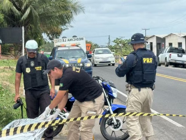 Motociclista morre aps ser atropelado por caminho na BR-226 em Natal