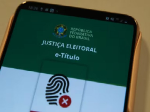 Eleitor s pode baixar e-Ttulo at hoje; download do aplicativo ser suspenso pela Justia Eleitoral