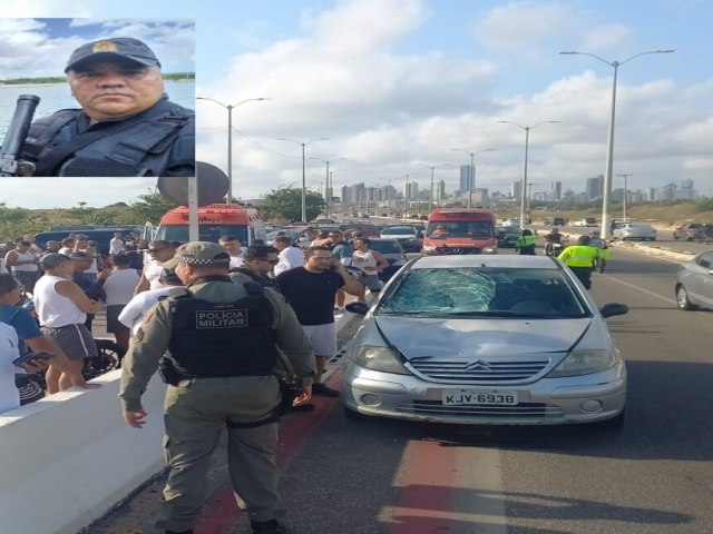 Sargento da PM/RN morre atropelado em Natal