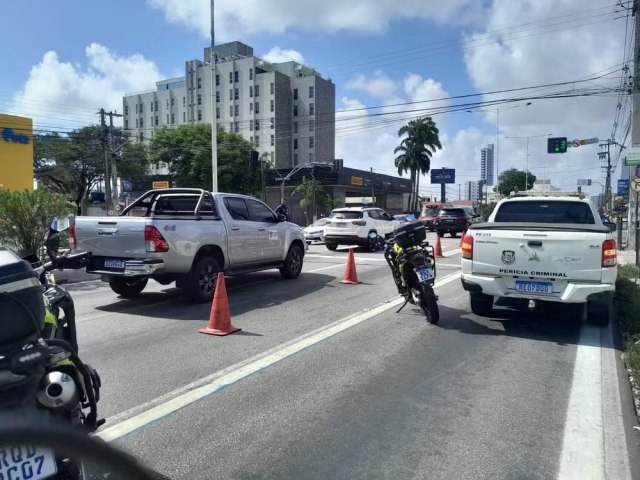 Homem  atropelado em faixa de pedestres e morre na Avenida Salgado Filho, em Natal