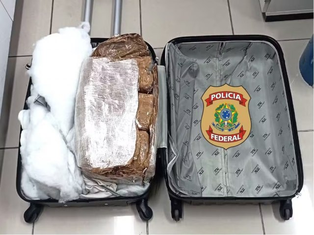 Jovem de 21 anos  preso com 8,5 kg de maconha no Aeroporto de Natal