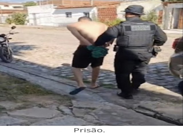 Criminoso perigoso � preso no oeste do RN