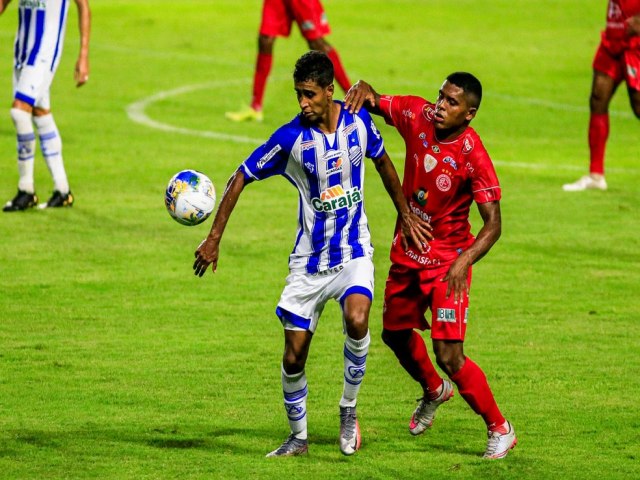 Rodada no ajuda, e CSA perde duas posies no Grupo B da Copa do Nordeste; veja como ficou