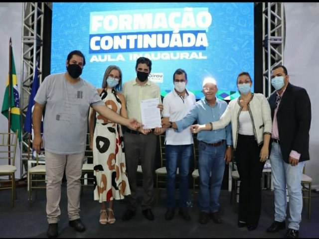 Girau do Ponciano celebra convenio com a UNEAL e realiza aula Inaugural do Programa de Formao Continuada 2022 