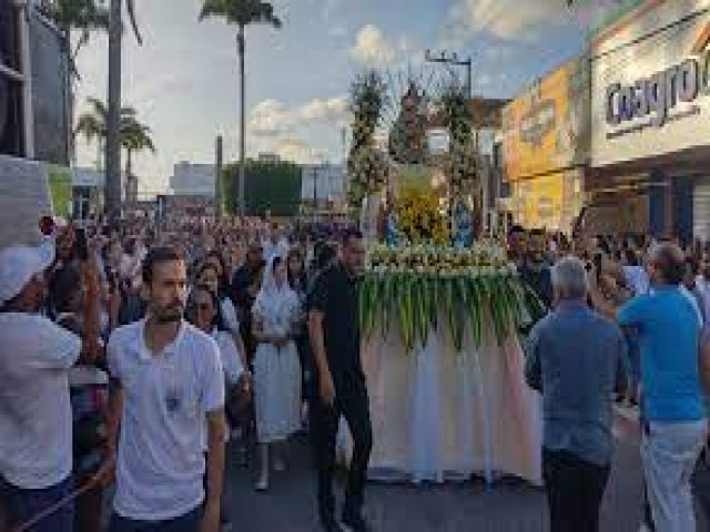 DEVOO E F: FIIS ACOMPANHAM PROCISSO DE NOSSA SENHORA DO BOM CONSELHO, EM ARAPIRACA