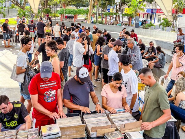 Feira de Discos de Arapiraca traz venda de raridades e shows gratuitos neste sbado