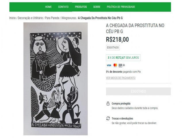 J. Borges: 'A Chegada da Prostituta no Cu' foi o cordel mais vendido do artista pernambucano
