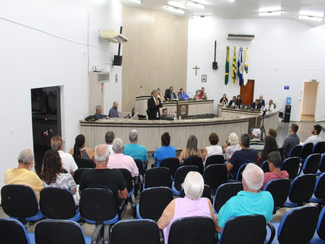 Jussara - Projeto de Lei em Homenagem a Eziquiel Pereira de Souza  aprovado por Unanimidade na Cmara Municipal de Jussara