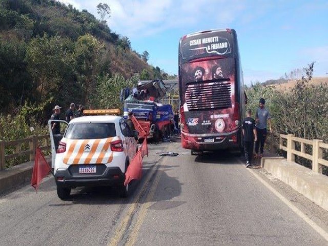 Milagre na Estrada: Csar Menotti Escapa Ileso de Acidente na BR-262