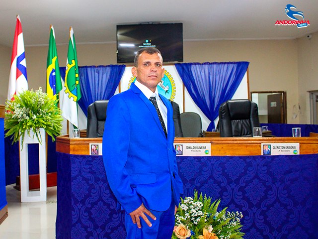 Vereador Nenê do Dário assume à Presidência da Câmara de Vereadores de Andorinha para o biênio 2023-2024