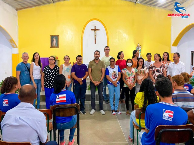 Igreja So Jos do Bairro de Vila Peixe, recebe Professores e Alunos no 6 dia da Novena