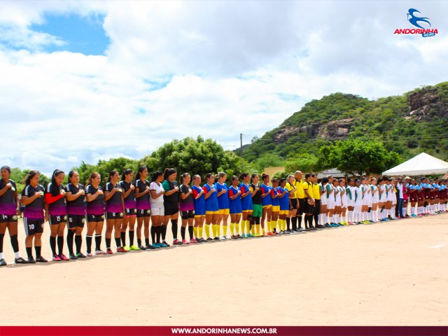 Abertura do 1 Campeonato de Futebol Society Feminino de Andorinha