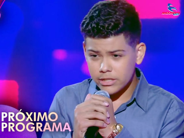 Bonfinense Henrique Lima se apresentará no próximo domingo (16/04) no THE VOICE KIDS