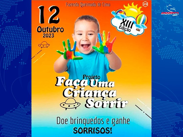 Faça uma Criança Sorrir: Leandro Coelho Organiza Evento Especial para o Dia das Crianças nesta Quinta-feira, 12 de Outubro em Queimada de Cima