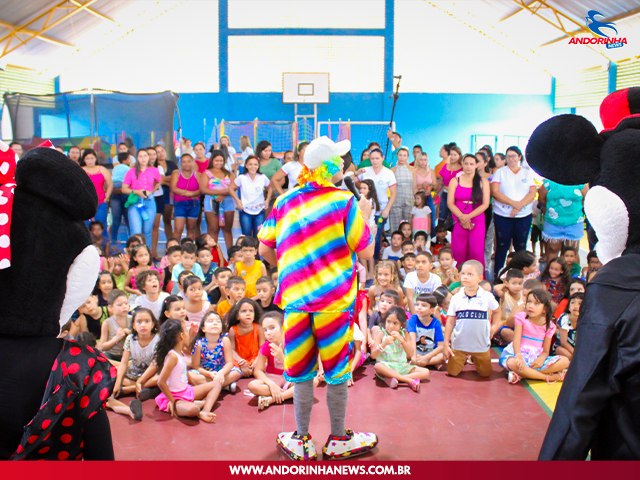 CMEI Festeja o Dia das Crianas com Apoio Especial da Secretaria de Educao