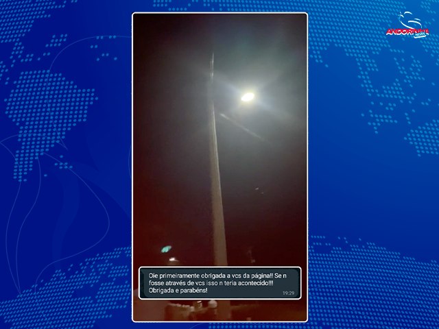 Iluminação Pública é Restaurada na Comunidade de Medrado Após Denúncia do Portal Andorinha News