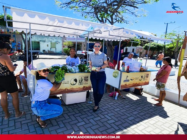 Ferbasa e Associao Comunitria Promovem Feira Agroecolgica em Andorinha.