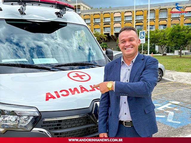 Prefeito Adilberto Garante Nova Ambulância Okm para Andorinha com Emenda do Deputado Laerte do Vando Prefeito Adilberto Garante Nova Ambulância Okm para Andorinha com Emenda do Deputado Laerte do Vando